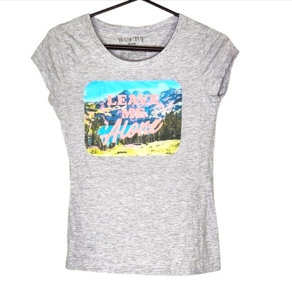 Wound Up Gray Kids Tee with Colorful Graphic